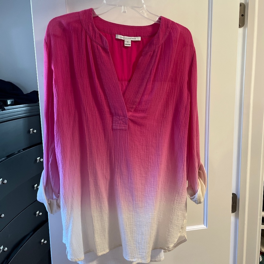 DVF Ombré Blouse